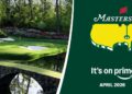 Prime Video will stream part of the Masters in 2026