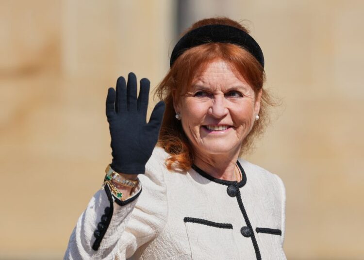 Sarah, Duchess of York, wrote to apologise to Epstein (Kirsty Wrigglesworth/PA)