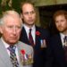 Prince Charles, Prince of Wales, Prince William, Duke of Cambridge and Prince Harry