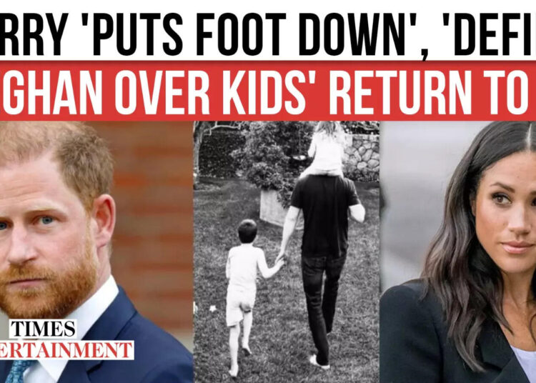 Prince Harry’s U.K. Return Plan 'Strains Marriage' With Meghan Markle, Claims Insider