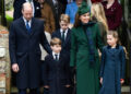 Prince William, Prince Louis, Prince George, Kate Middleton, Princess Charlotte attend royal family christmas 2024