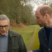 Eugene Levy and Prince William walking through Windsor