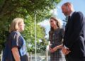 The Prince and Princess of Wales Visits Sunningdale