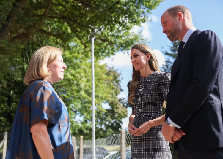 The Prince and Princess of Wales Visits Sunningdale