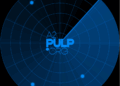 A blue-tinted image of a radar screen with the A2Pulp.org logo in the center.