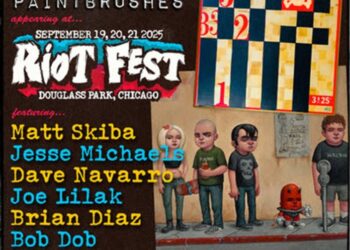 Punk Rock & Paintbrushes Brings Music And Art Together With Riot Fest, Furnace Fest, And A New York City Gallery Show