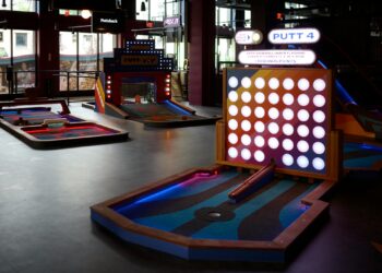 Puttshack high-end mini-golf opening in downtown Minneapolis