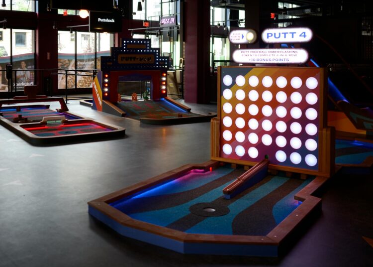 Puttshack high-end mini-golf opening in downtown Minneapolis