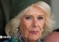 Queen Camilla in a picture from September 2025 in Scotland