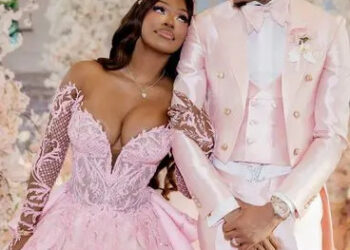 Stanley Babb/Stanlo Photography Monaleo and Stunna 4 Vegas on their wedding day.