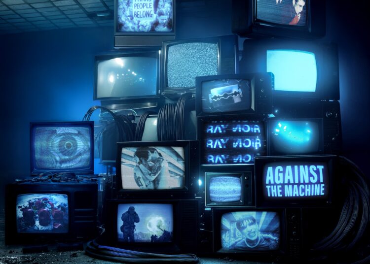 Ray Noir ‘Against The Machine’ album artwork, by Patricio Santagada