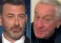 Robert De Niro Goes Into Full Mafia Mode In Brutal Kimmel FCC Spoof