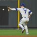 Royals SS Bobby Witt Jr. (back spasms) leaves game vs. Twins - Field Level Media - Professional sports content solutions