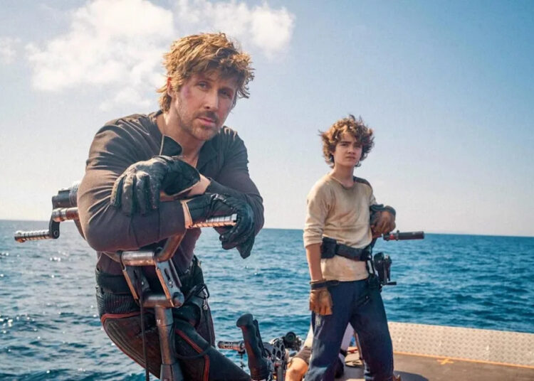 first look at ryan gosling in star wars starfighter from shawn levy