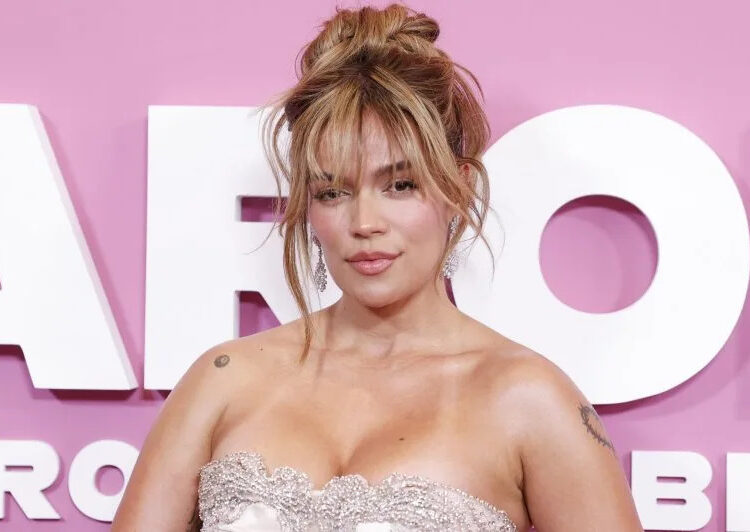 Karol G arrives on the red carpet for the New York screening of Netflix's "Karol G: Tomorrow Was Beautiful" at Whitby Hotel on May 6. File Photo by John Angelillo/UPI
