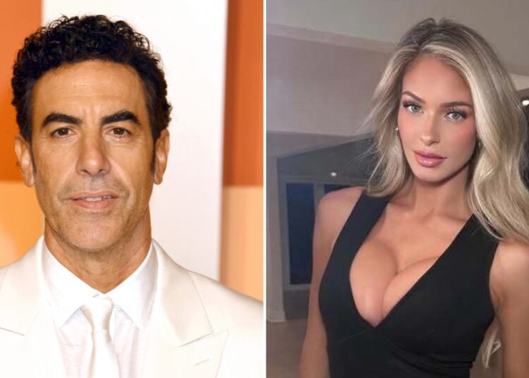 Sacha Baron Cohen, 53, Spotted On Date Night With 27-Year-Old Only Fans Model After Isla Fisher Divorce – National Enquirer