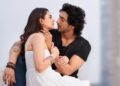 Aneet Padda and Ahaan Panday in a still from Mohit Suri's romantic drama Saiyaara.