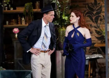The Young and the Restless Billy and Sally at Society.