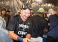 Seattle Mariners catcher Cal Raleig
