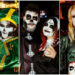 Fans dressed up as various Ghost characters.