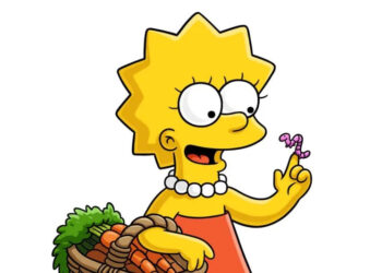 Lisa Simpson stars in "The Simpsons," Sundays on Fox. Photo courtesy of 20th Television and Fox Media LLC.
