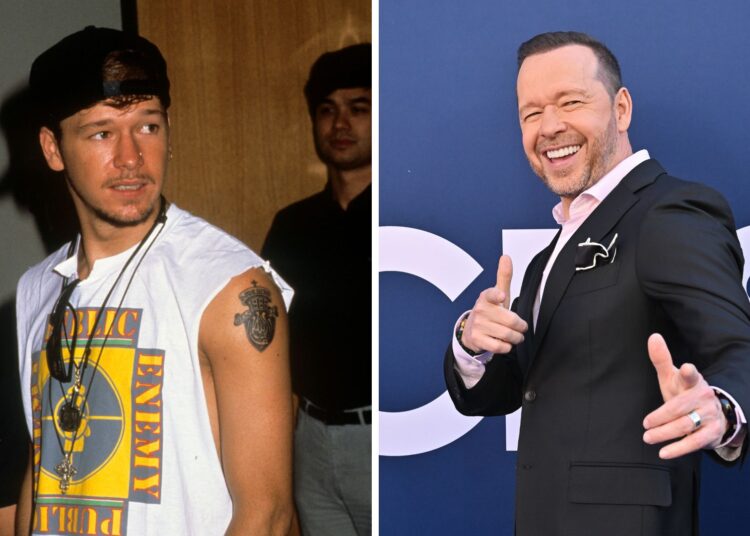 See Donnie Wahlberg Young: From NKOTB Beginnings to Hollywood Success