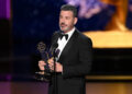 EXCLUSIVE - Jimmy Kimmel accepts the Outstanding Host for a Game Show Emmy for