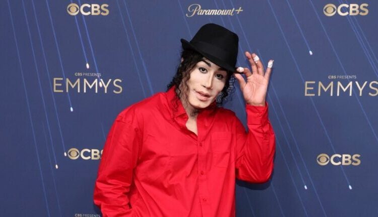 Kori King arrives at the 77th Emmy Awards on Sunday, Sept. 14, 2025 at the Peacock Theater in Los Angeles.