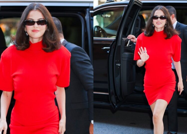 Selena Gomez Goes Red Hot at Only Murders in the Building Press Tour  