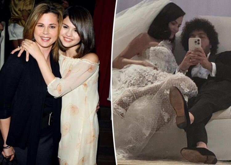 Selena Gomez's mom reveals who walked singer down the aisle at Benny Blanco wedding after reported snub