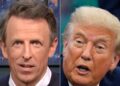 Seth Meyers Roasts Trump Over This 'Very Weird' Comment On Live TV