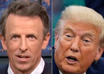 Seth Meyers Roasts Trump Over This 'Very Weird' Comment On Live TV