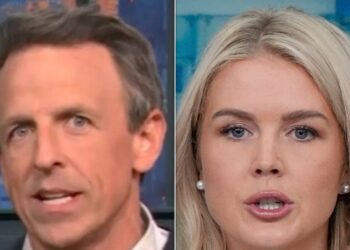 Seth Meyers Shuts Down Karoline Leavitt's Escalator Complaints Using 1 Comedic Comparison