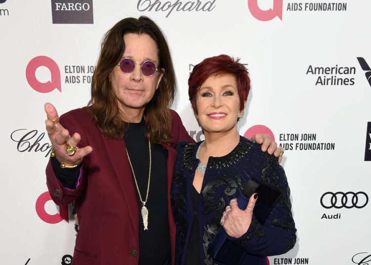 Ozzy Osbourne and Sharon Osbourne (PA)
