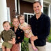 Shawn Johnson Instagram  Shawn Johnson and Andrew East with their kids, Drew and Jett.
