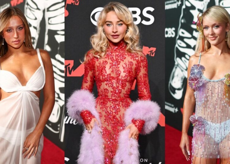 Sheer Looks at MTV VMAs 2025 With Sabrina Carpenter & More [PHOTOS]