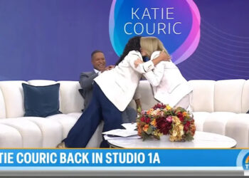 Craig Melvin, Sheinelle Jones, and Katie Couric on the September 25, 2025, episode of NBC's 'Today.'