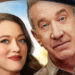 Key art of Riley and Matt in side-view mirror for Shifting Gears Season 2.