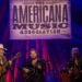 David Rawlings, Nathaniel Rateliff and Gillian Welch perform during the Americana Music Honors and Awards at The Ryman Auditorium in Nashville, Tenn., Wednesday, Sept. 10, 2025.