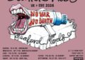 the official tour poster for Sleaford Mods' UK and Ireland tour