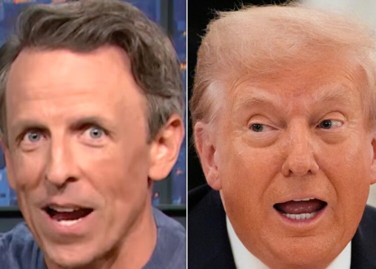 'So Maddening!': Seth Meyers Absolutely Roasts Trump Over This Big DC Claim