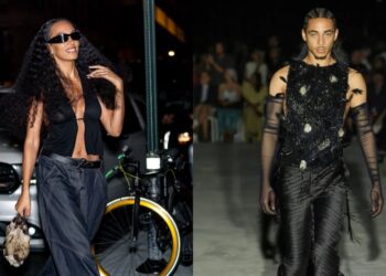 Solange Knowles Cheers on Son Julez Smith Jr. at Luar's NYFW Show
