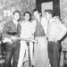 Nashville, 1956, (left to right) Sonny Curtis, Buddy Holly, Don Guess and Sonny's brother Dean. Avalanche-Journal file photo
