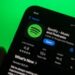 The Spotify app is displayed on a smartphone screen.
