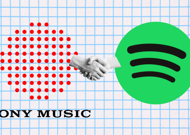 Spotify agrees new deal with Sony Music that includes song rights in the US