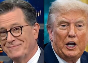 Stephen Colbert Burns Trump With A Warning About His 'Cankles'