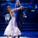 Pete Wicks and Jowita Przystal dancing a tango