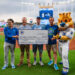 Sun Life U.S. and KC Royals present donation for Strikeout Diabetes to Boys & Girls Clubs of Greater Kansas City.