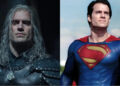 (Left) Henry Cavill in The Witcher (Right) Cavill in Man of Steel