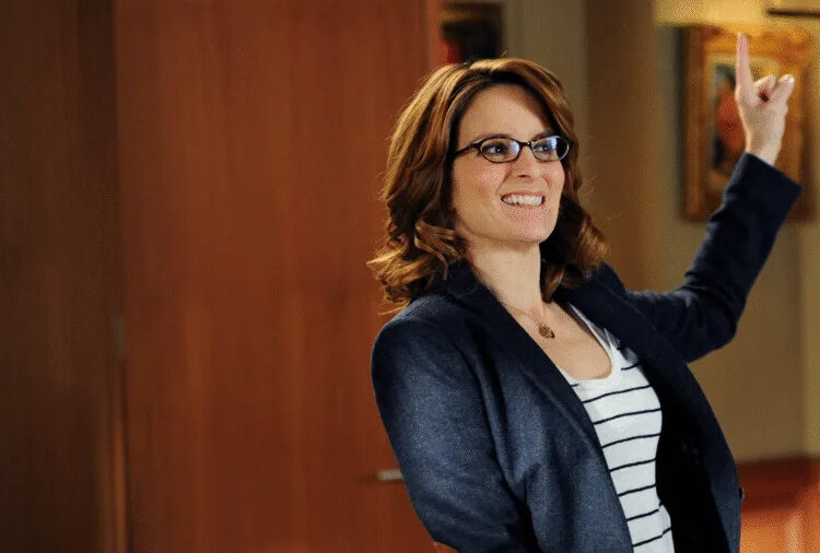 Tina Fey as Liz Lemon on <em>30 Rock</em>.